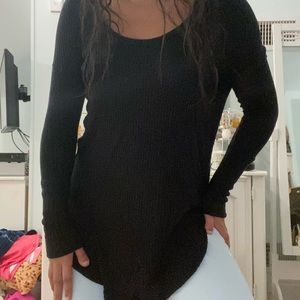 free people black thermal
